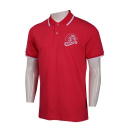 P1039  訂購撞色扁機男裝Polo恤 來樣訂做Polo恤 Polo恤製衣廠     紅色 P1039  訂購撞色扁機男裝Polo恤 來樣訂做Polo恤 Polo恤製衣廠     紅色